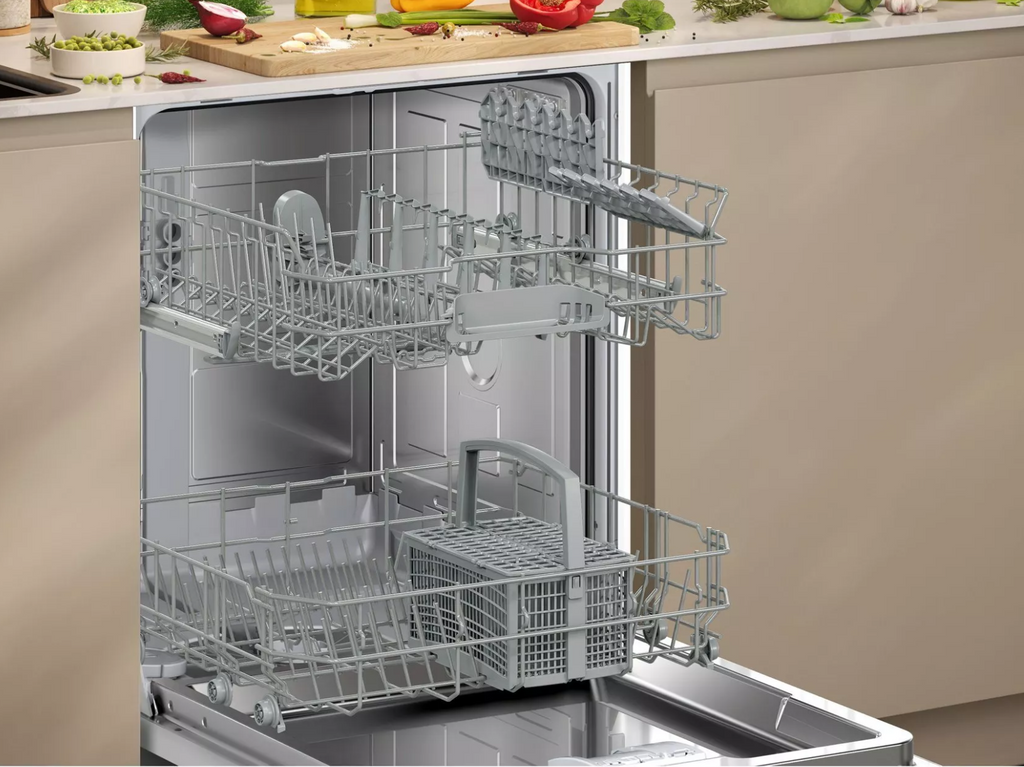 Neff S153ITX07G Fully Integrated Dishwasher ; N30 : Polinox & Stainless Steel Interior : Cutlery basket