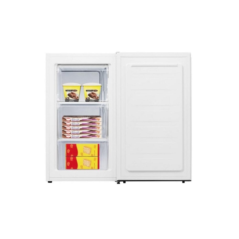 Fridgemaster MUZ4860E Under Counter Freezer in White :H 85cm