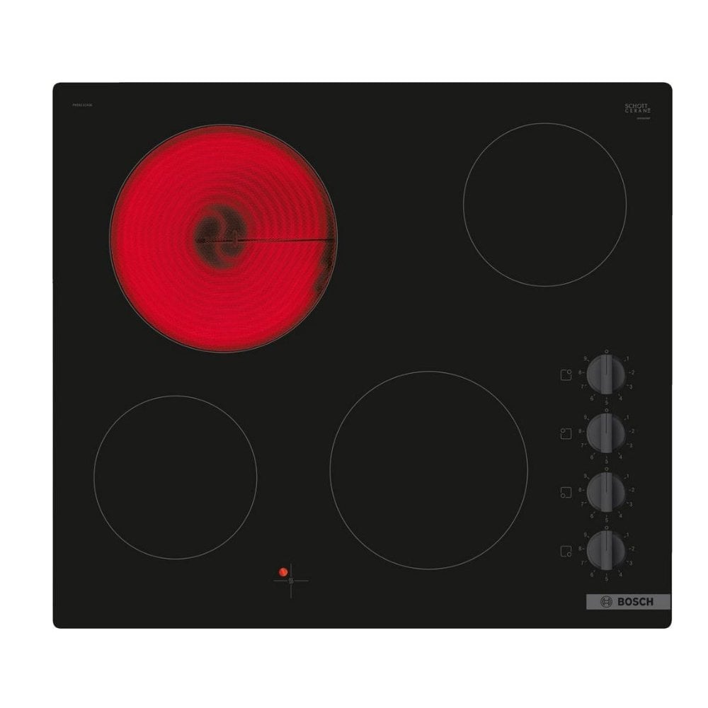 Bosch PKE611CA3E Ceramic Hob - Black: Series 2 : W 59.2cm