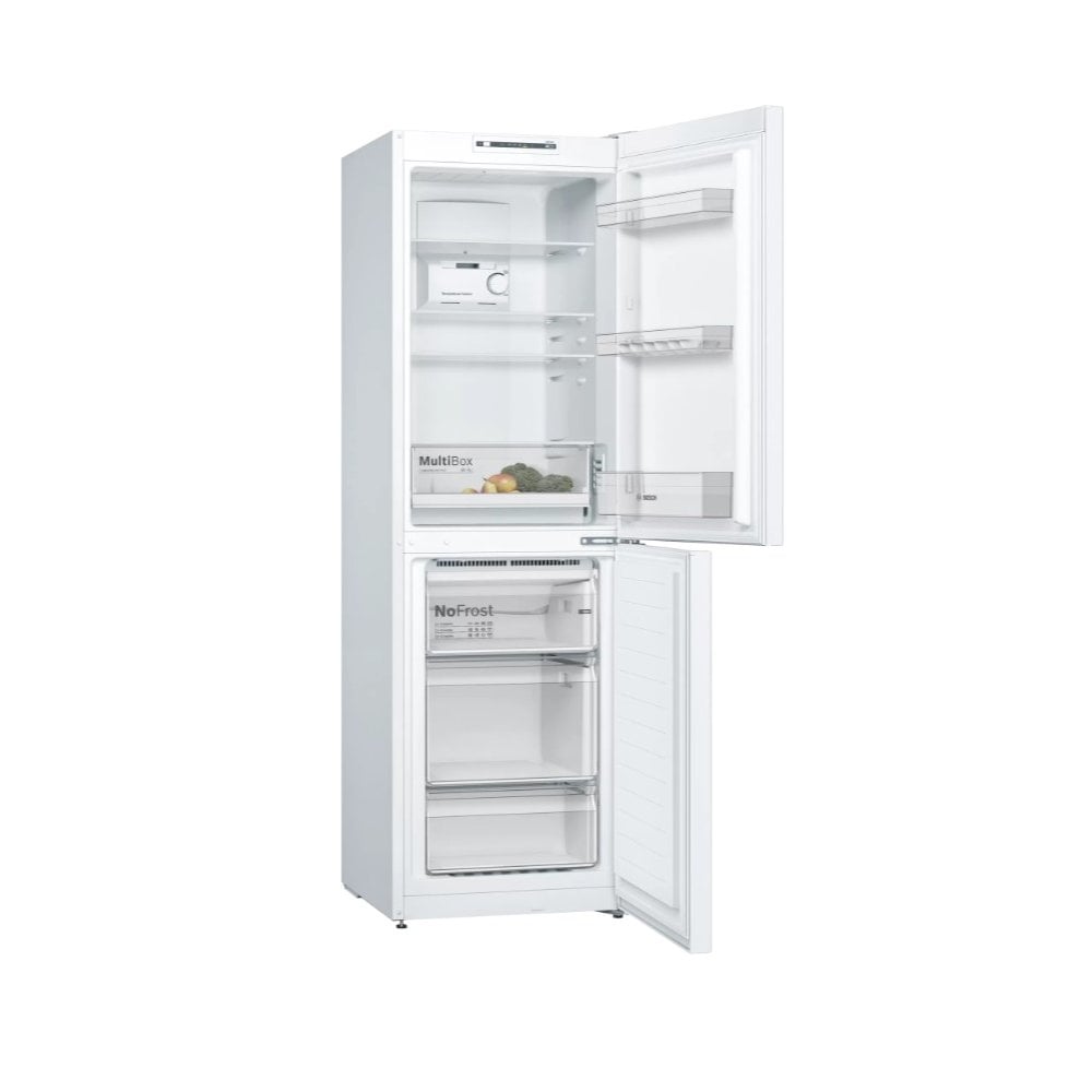 Bosch KGN34NWEAG : 50/50 Frost Free Fridge Freezer - White :H 186cm :Series 2