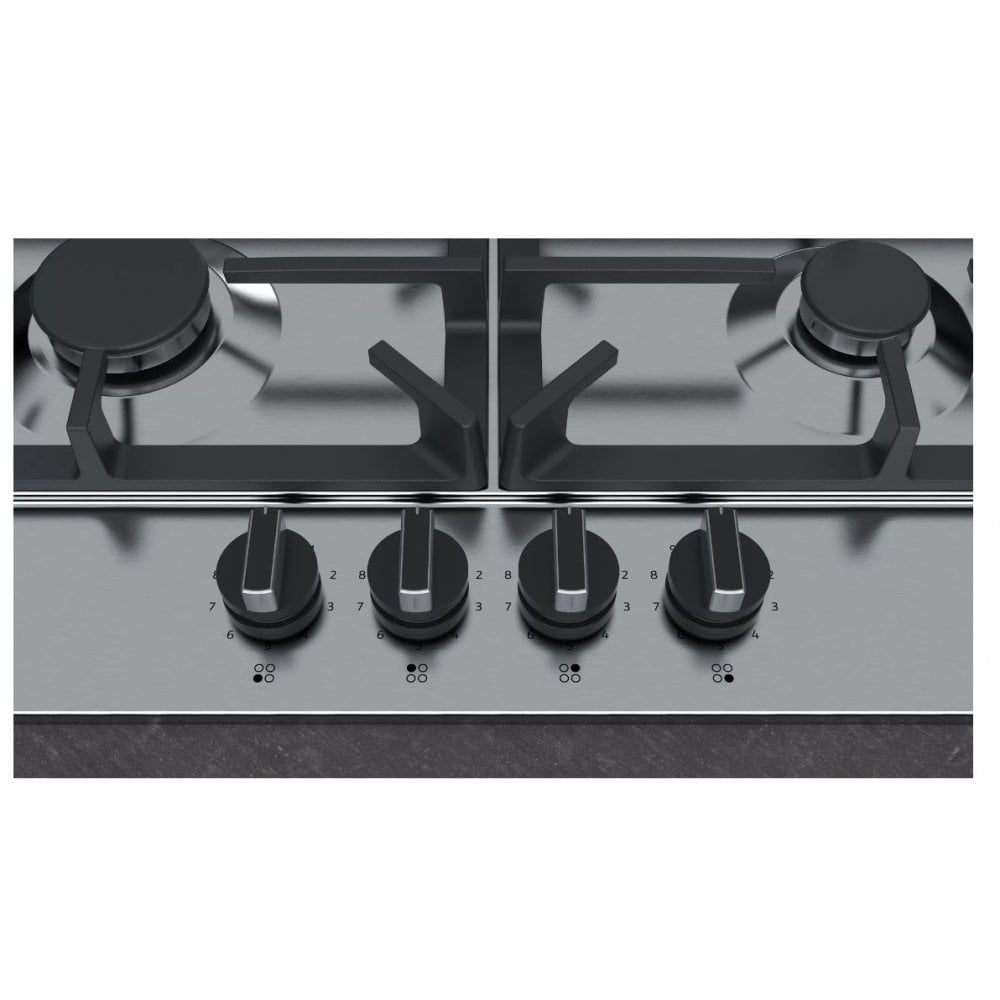 NEFF T26DS49N0  Gas Hob -W 58cm:  Stainless Steel: N70