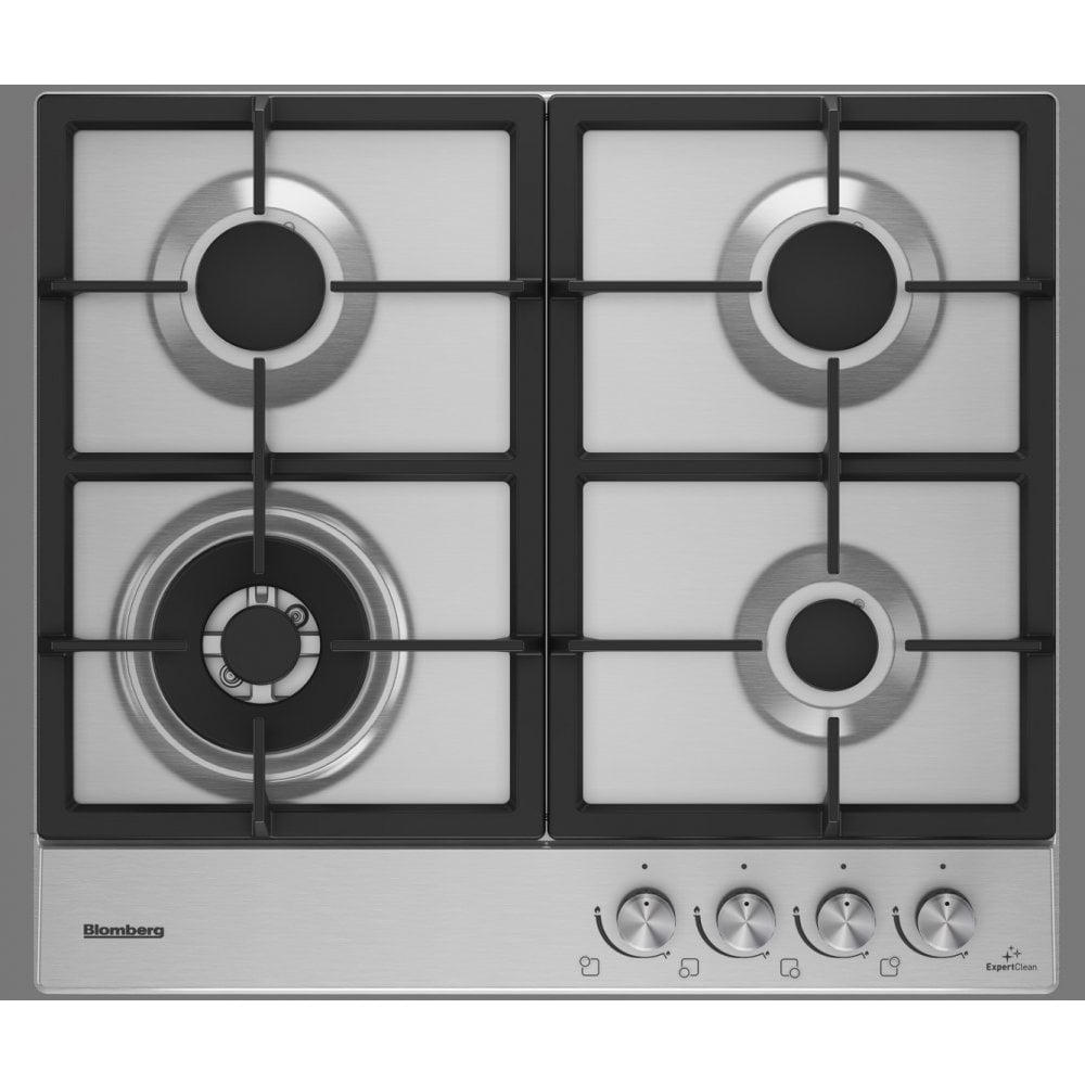 Blomberg GEN73415E Built In  Gas Hob - Stainless Steel : W 58cm