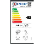 Beko DVN05C20W Freestanding Dishwasher - White - 13 Place Settings :