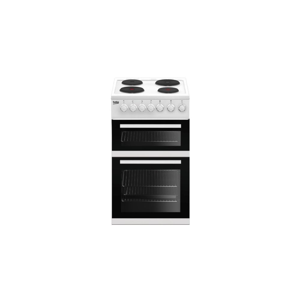 Beko EDP503W 50cm Electric Double Oven with Grill Cooker - White