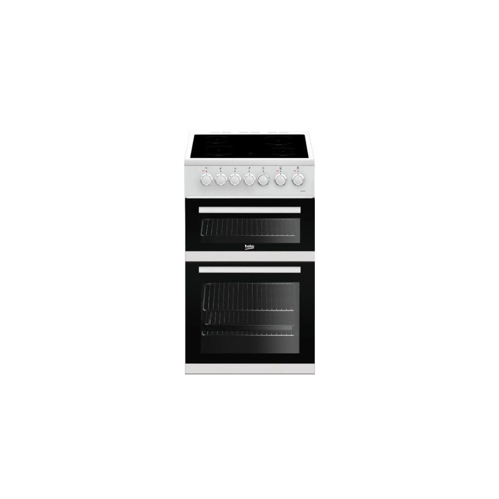 Beko EDVC503W 50cm Electric Double Oven -