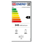 Beko CCFM4582B 54cm 50/50 Frost Free Fridge Freezer - Black