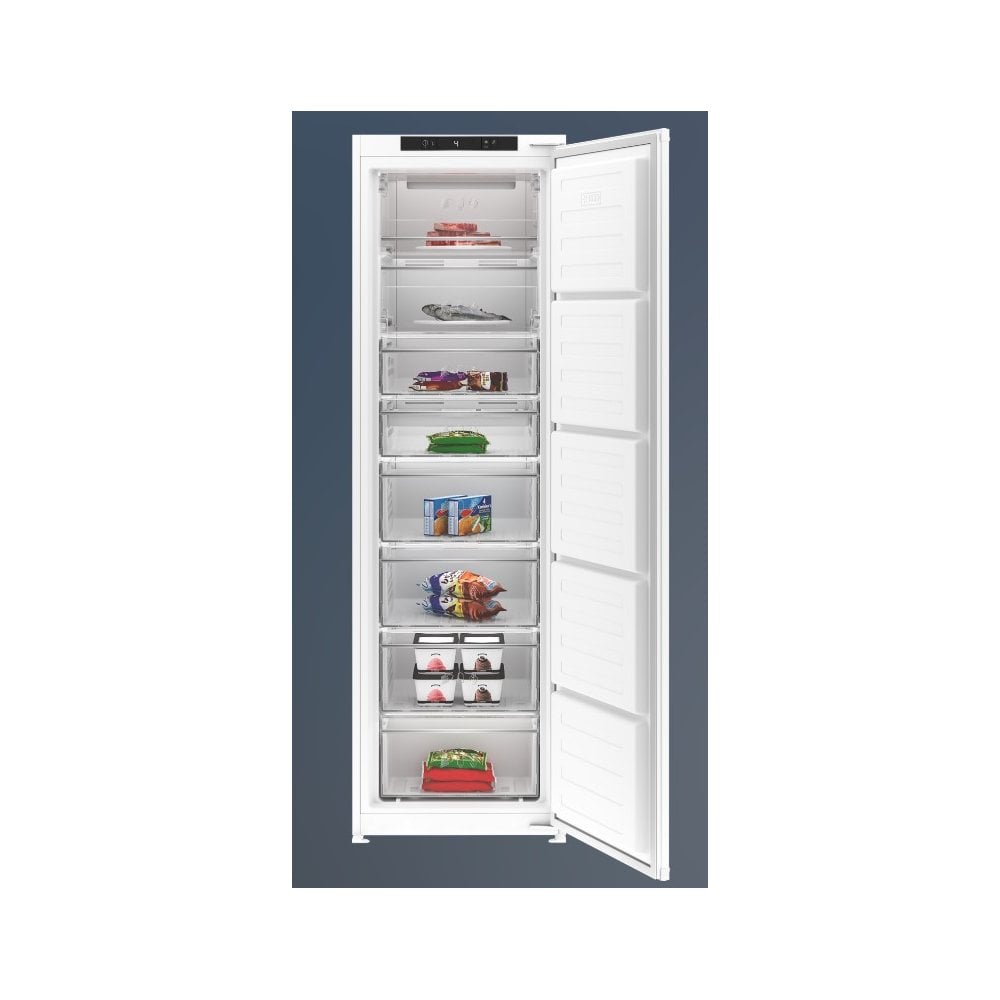 Blomberg FNT4454I 54cm Integrated Frost Free Freezer - White ( H 177cm):