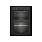 Blomberg RODN9202DX 59.4cm Built In Electric Double Oven - Dark Steel: