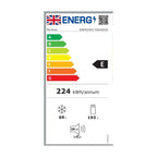 Blomberg KNE4554EVI Built In Frost Free Fridge Freezer - White: Sliding Hinge : 70:30 : H 177.5cm