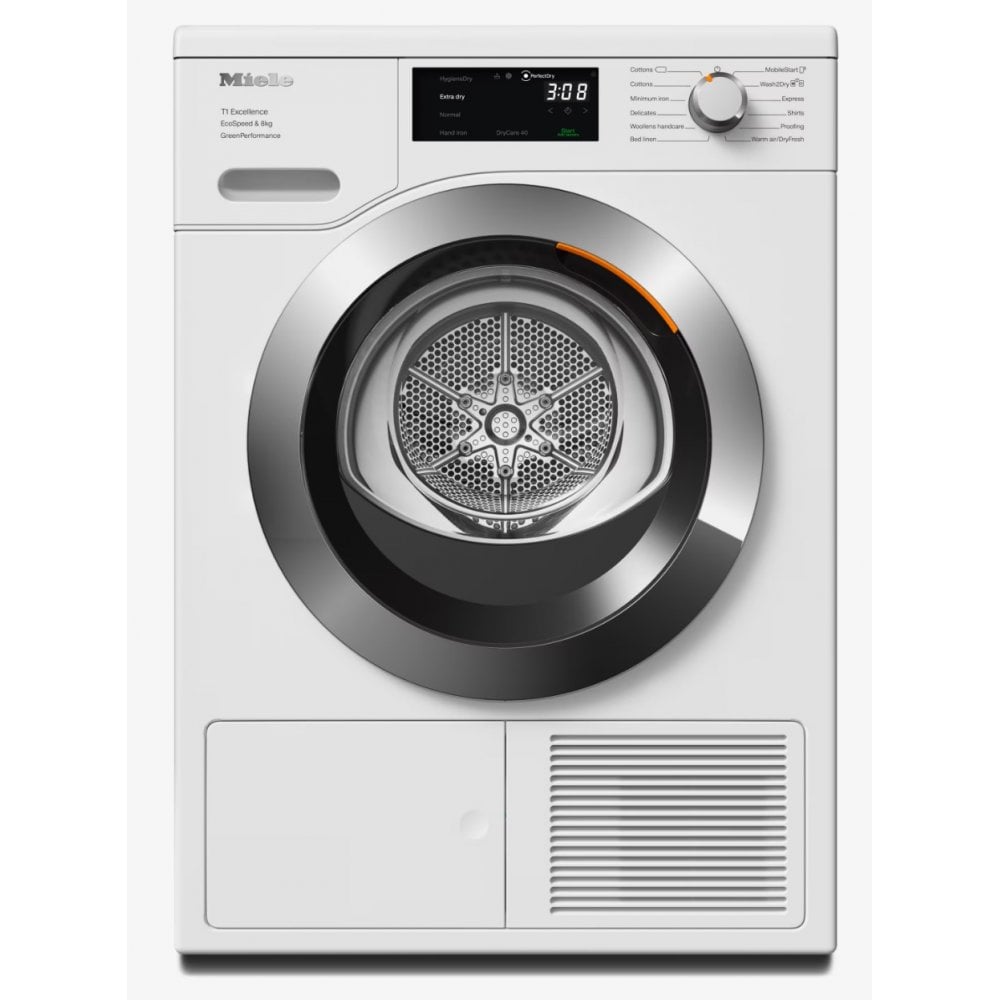 Miele TEF765WP Heat Pump Tumble Dryer 8kg: I