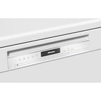 Miele G7600SC Freestanding Dishwasher White: AutoDos, Power Disk.
