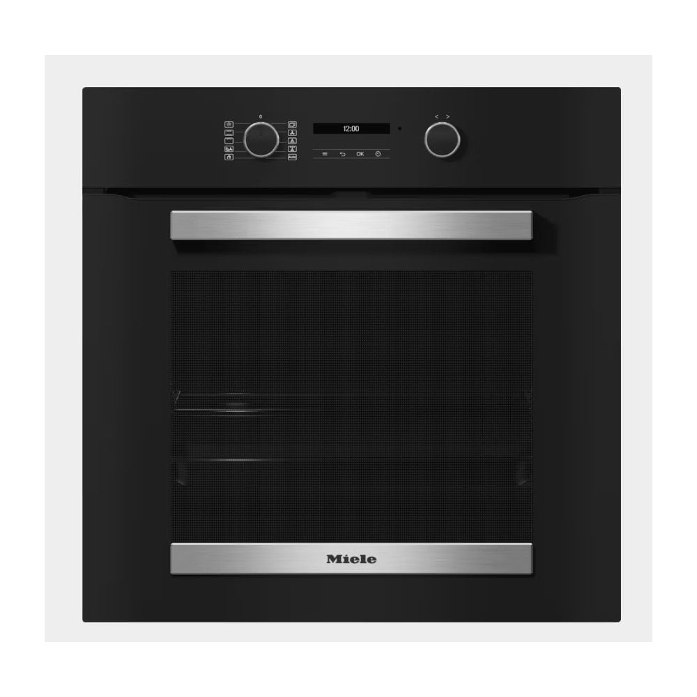 Miele H2465BP Built In Single Oven : Pyrolytic Cleaning
