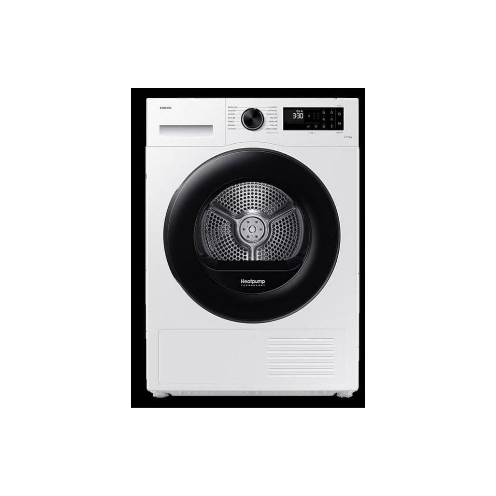 Samsung DV90CGC0A0AEEU 9kg Heat Pump Tumble Dryer - White: