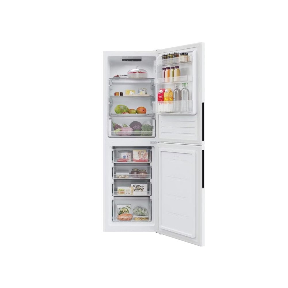 Hoover HVT3CLECKIHW 54.4cm Fridge Freezer - White :