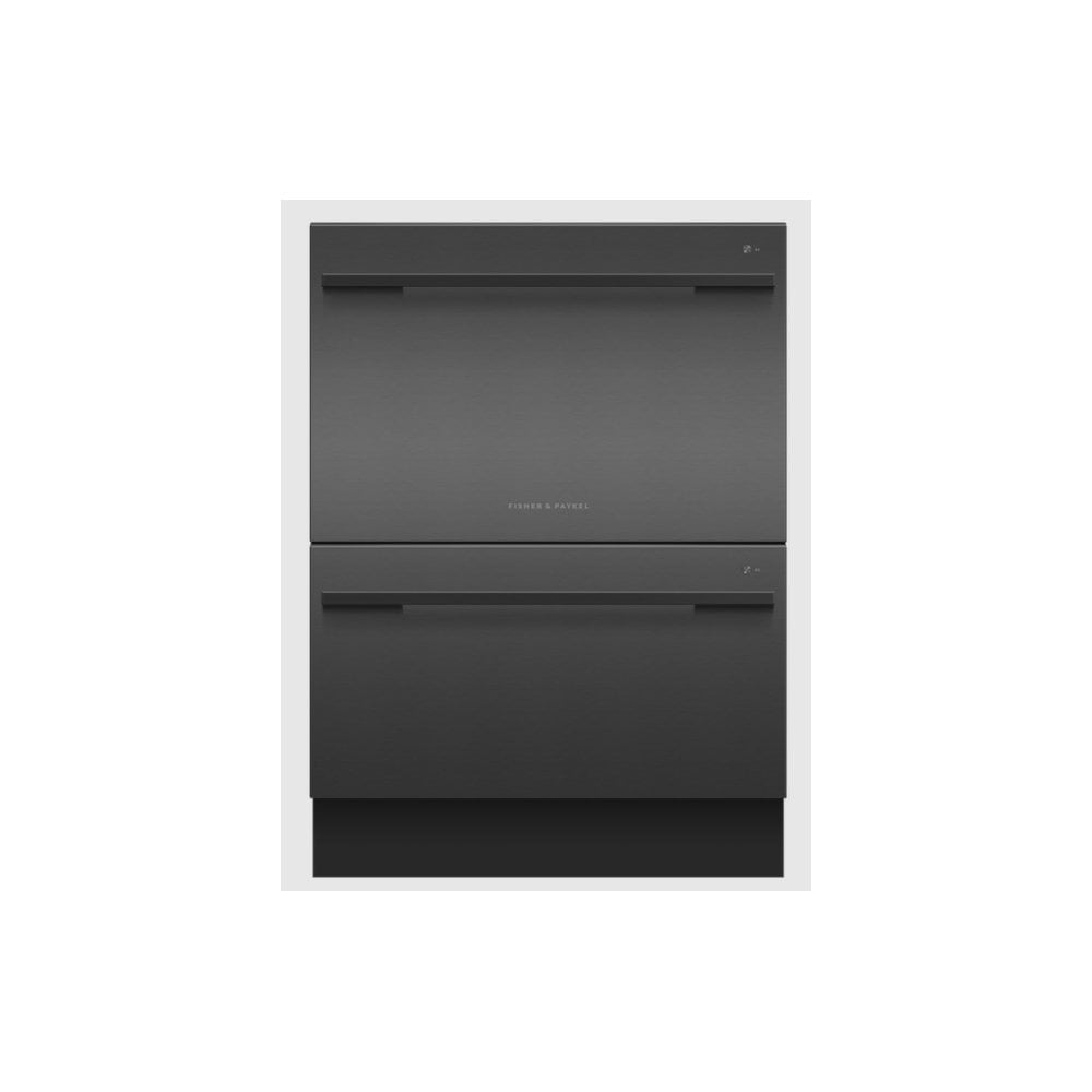 Fisher & Paykel DD60DDFHB9 Double DishDrawer :Black Stainless Steel :Series 9