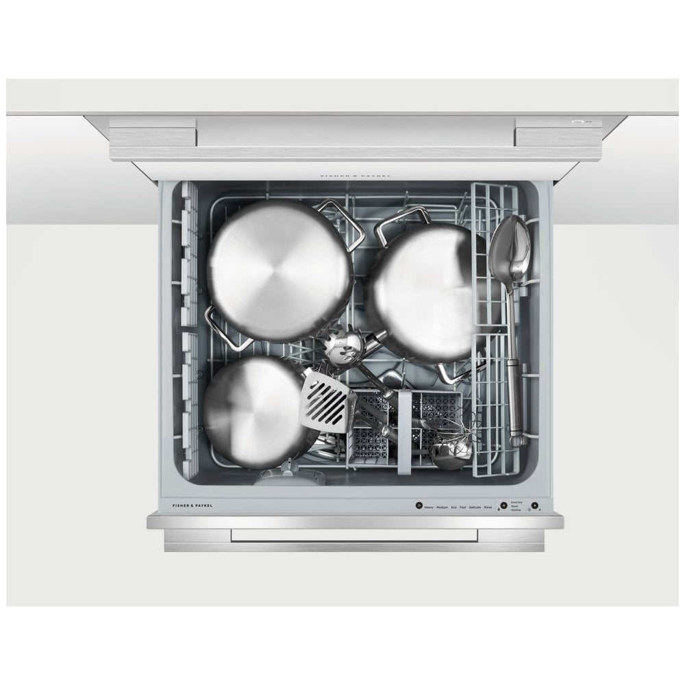 Fisher & Paykel DD60DDFHB9 Double DishDrawer :Black Stainless Steel :Series 9