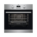 AEG BCX23101EM 59.4cm Built In Electric Single Oven - Stainless :