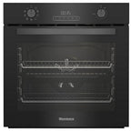 Blomberg ROEN8232BP 60cm Built In Electric Single Oven - Black: Pyrolytic Cleaning :