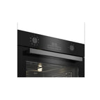 Blomberg ROEN8232BP 60cm Built In Electric Single Oven - Black: Pyrolytic Cleaning :