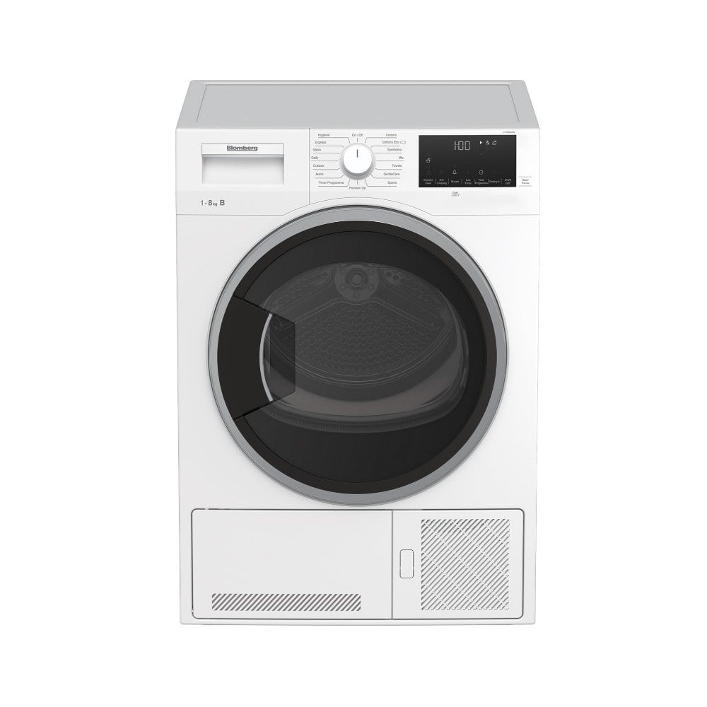 Blomberg LTK38020W 8kg Condenser Tumble Dryer - White