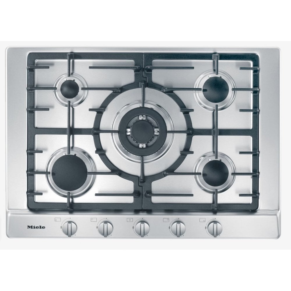Miele KM 2032 Gas Hob :  75 cm Width: Stainless Steel