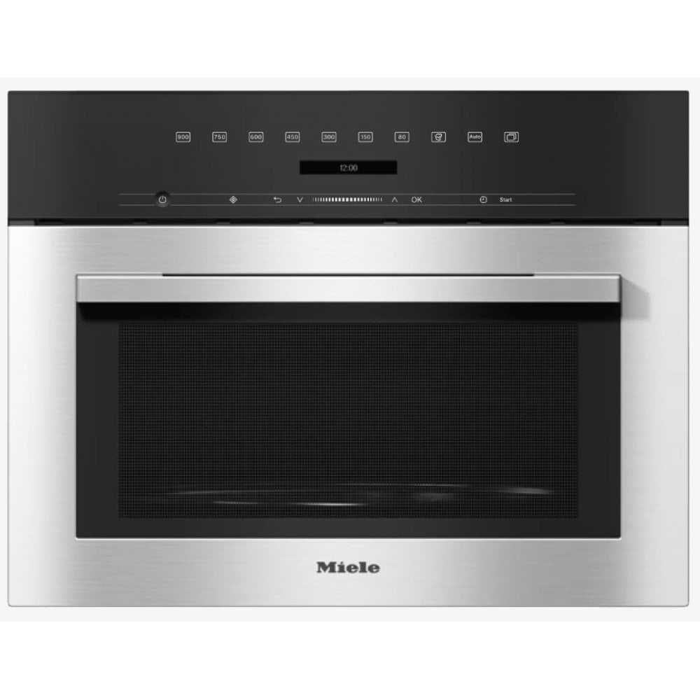 Miele M7140 TC Built In Microwave Oven : Stainless Steel : Popcorn Function