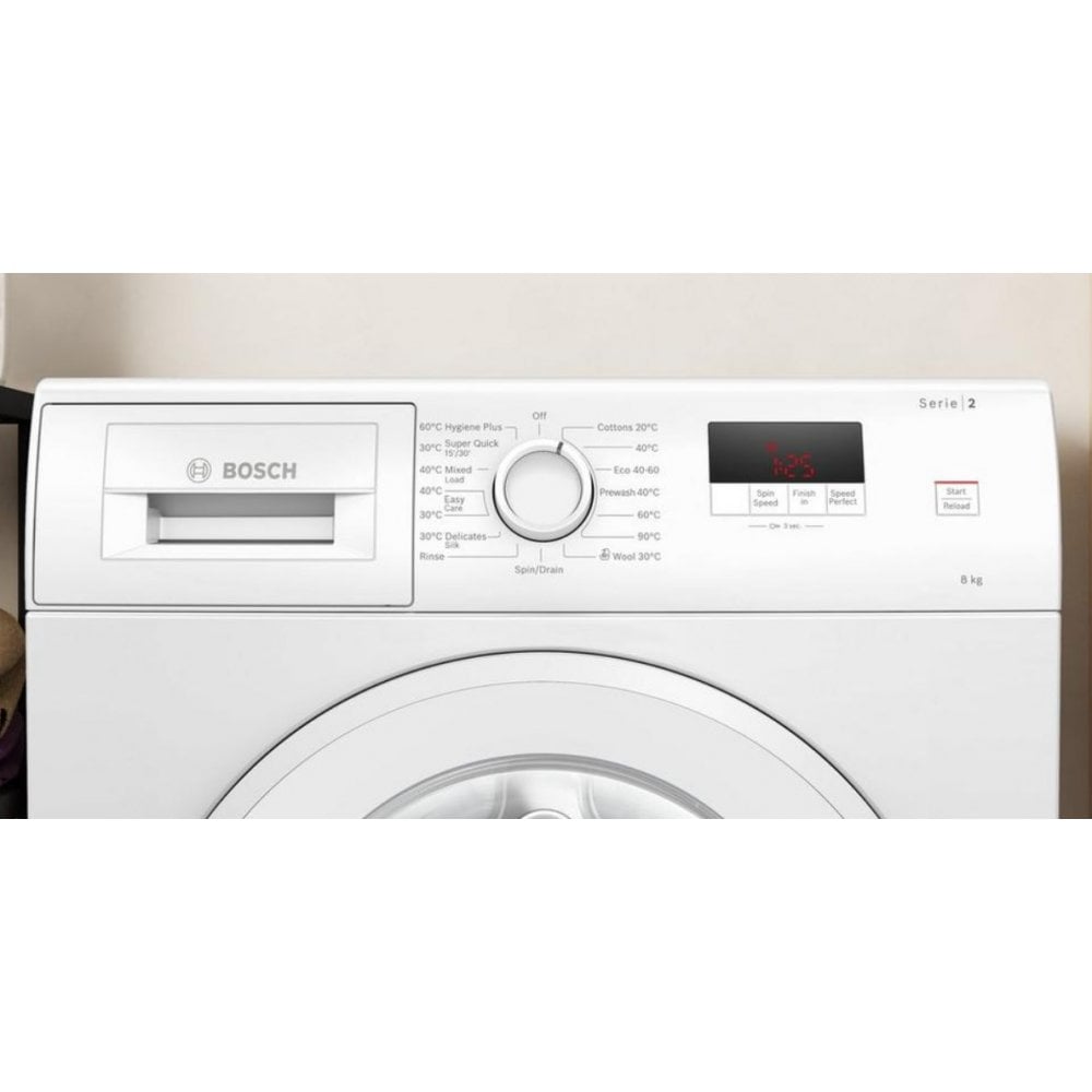 Bosch WGE03408GB Washing Machine 8kg : Serie 2