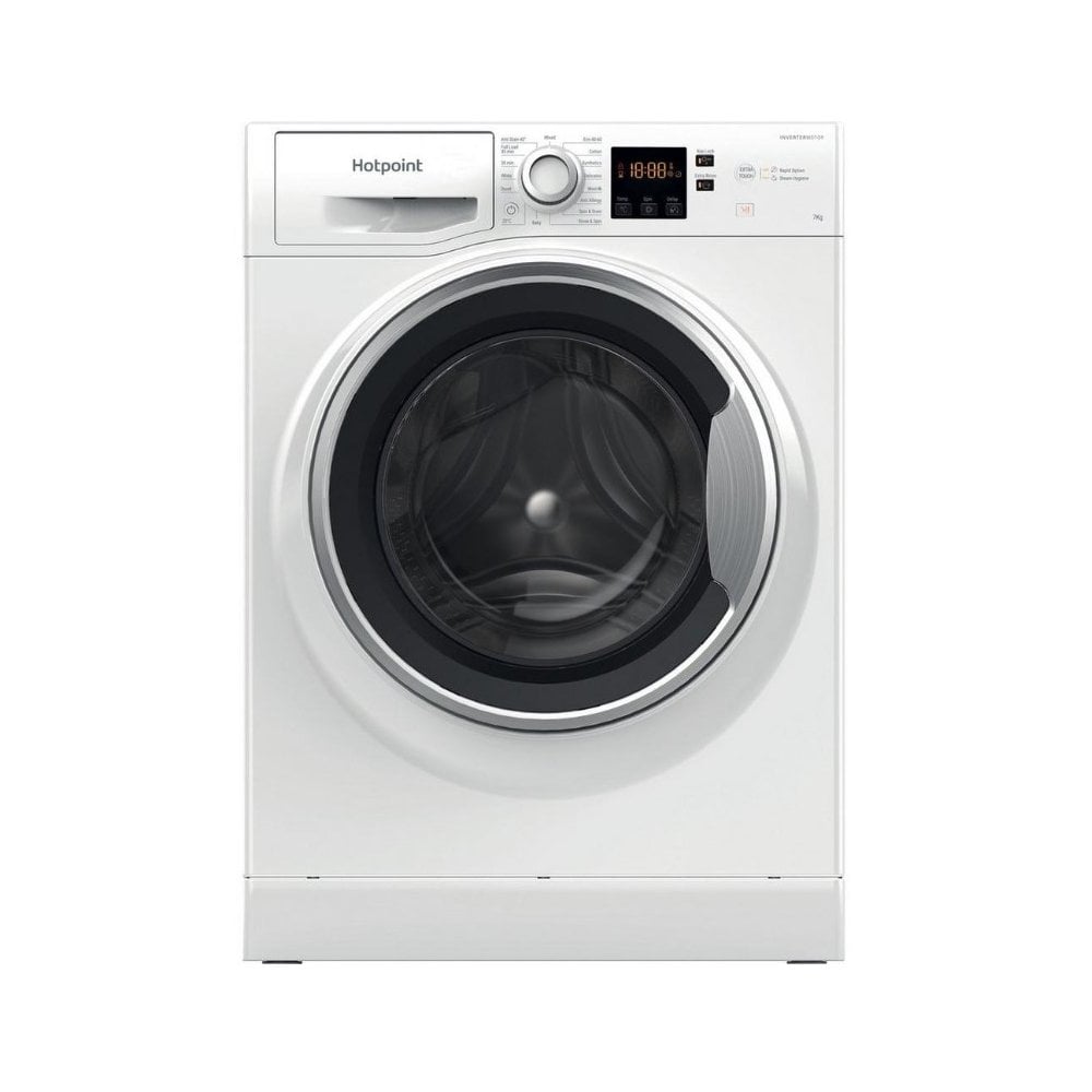 Hotpoint NSWE7469WSUK 7kg 1400 Spin Washing Machine - White :