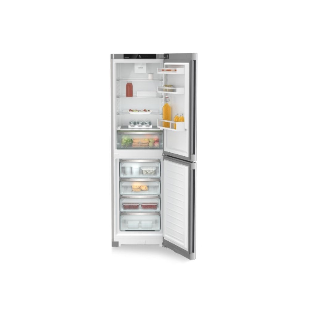 Liebherr CNsfd 5704 Pure No Frost Fridge Freezer : Steel finish : Pure (H 201.5cm)
