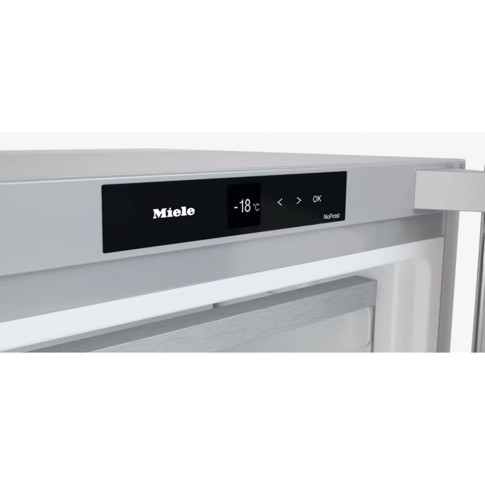 Miele FNS4382D : Stainless Steel Look : Frost Free Upright Freezer (H 185cm)