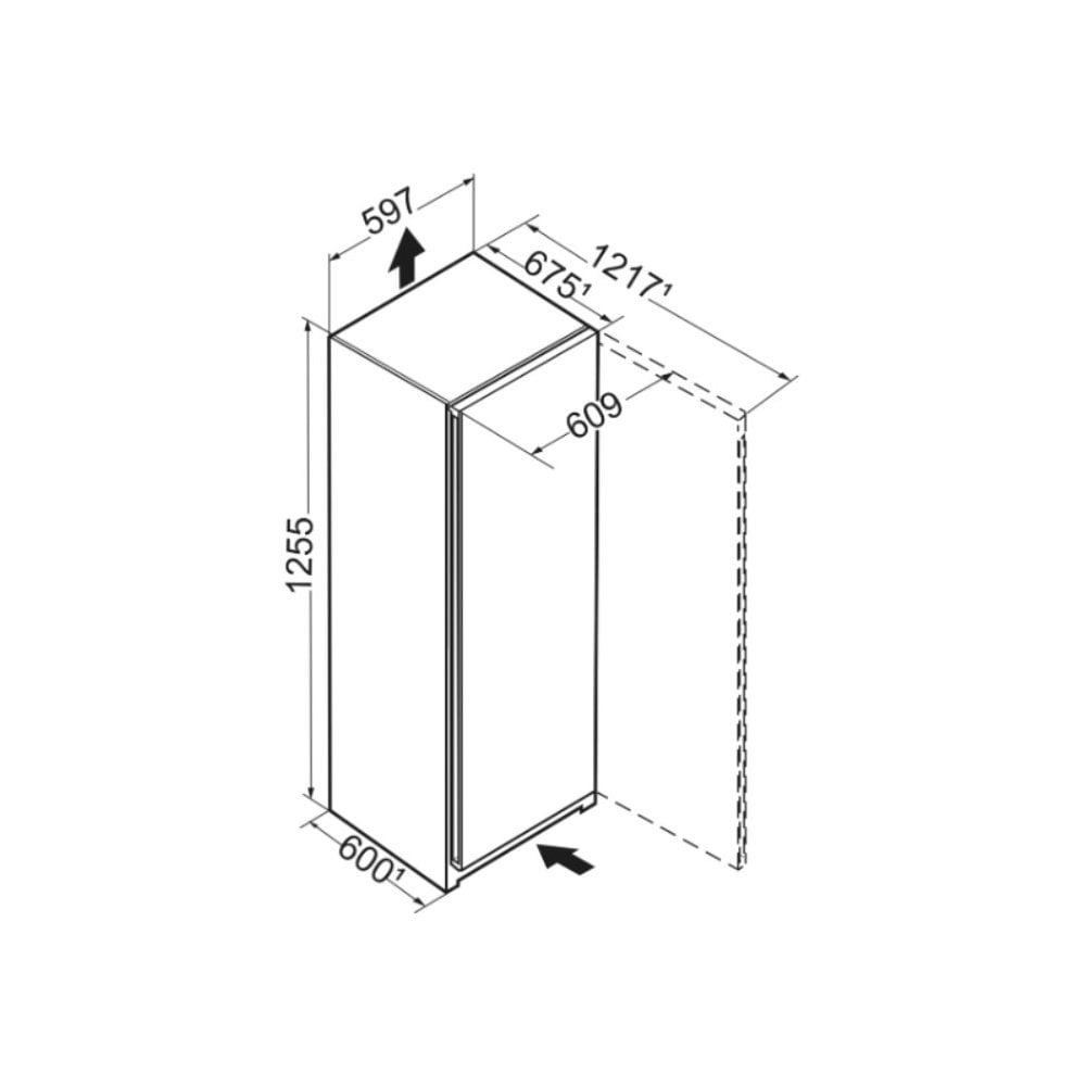 Liebherr FNe 4204 Frost Free Freezer (H 125.5cm): Pure