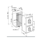 Liebherr ICe 5103 Built In Fridge Freezer (H 178cm) . Pure : Fixed Hinge