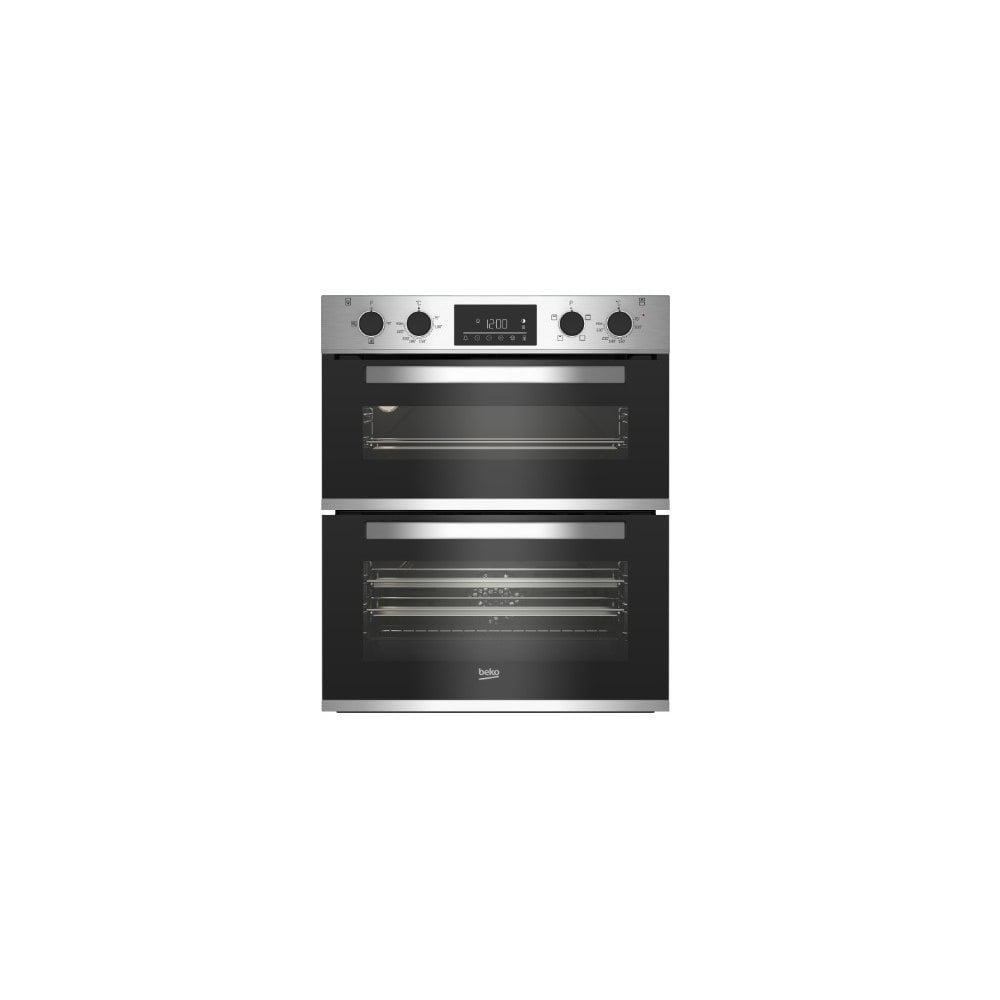 Beko CTFY22309X Built Under Double Oven : Stainless Steel (H 72cm):