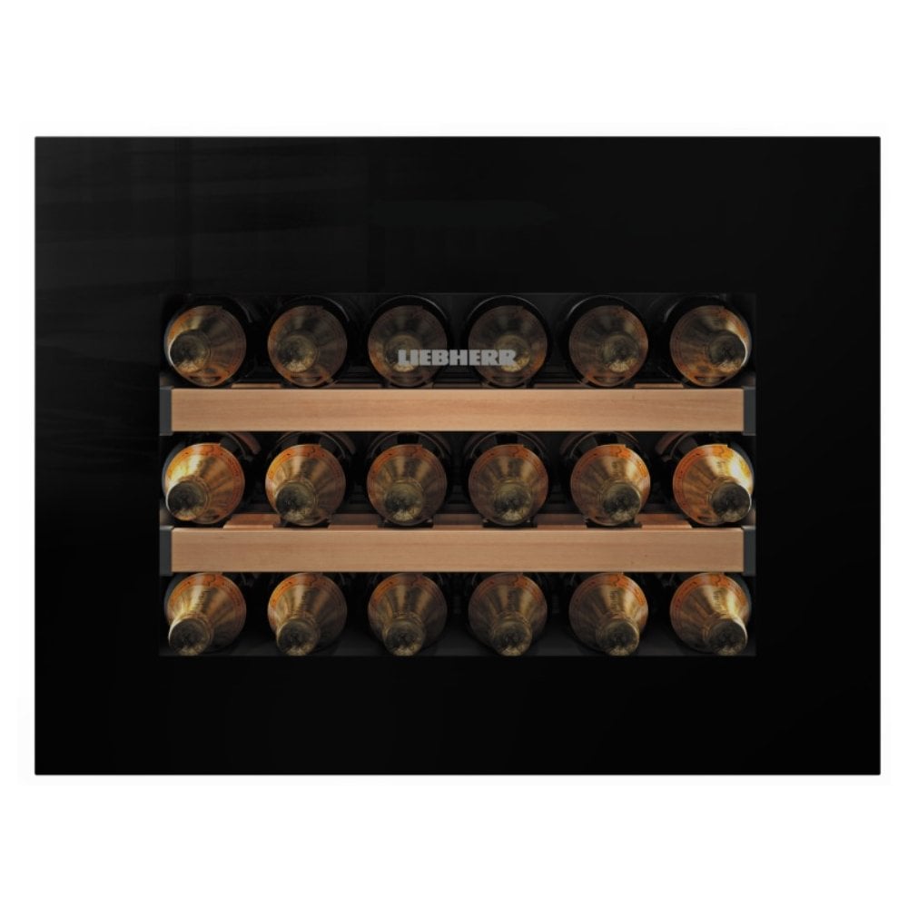 Liebherr WKEgb582 Built In Wine Storage : Black Glass : (H 45.5 cm)