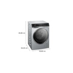 Siemens WN54C2ATGB Washer Dryer : IQ 700 : Silver (10.5kg /6kg)