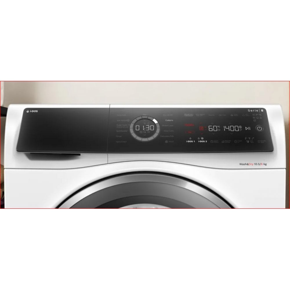 Bosch WNC25410GB Washer Dryer : Serie 8 : 10.5kg/6kg: