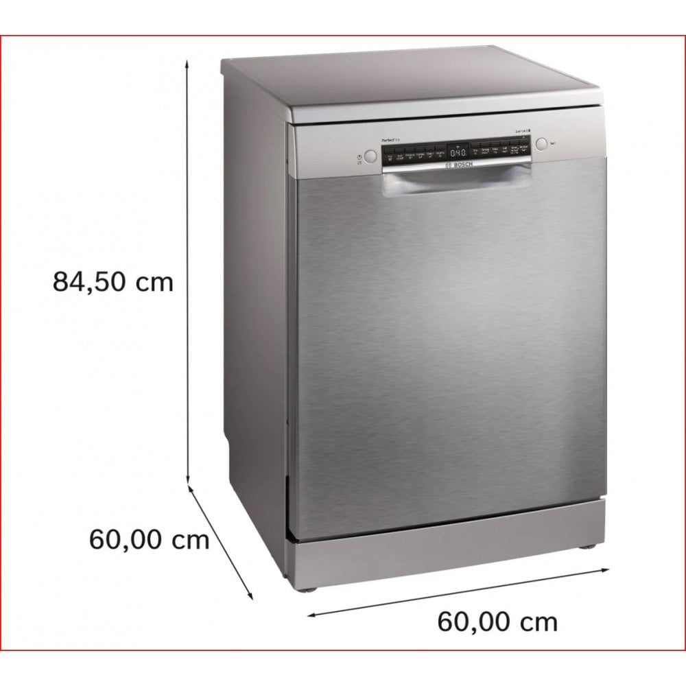 Bosch SMS6ZCI10G Dishwasher : : Brushed Steel : Cutlery Tray: Stainless Steel Interior: Series 6