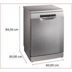 Bosch SMS6ZCI10G Dishwasher : : Brushed Steel : Cutlery Tray: Stainless Steel Interior: Series 6