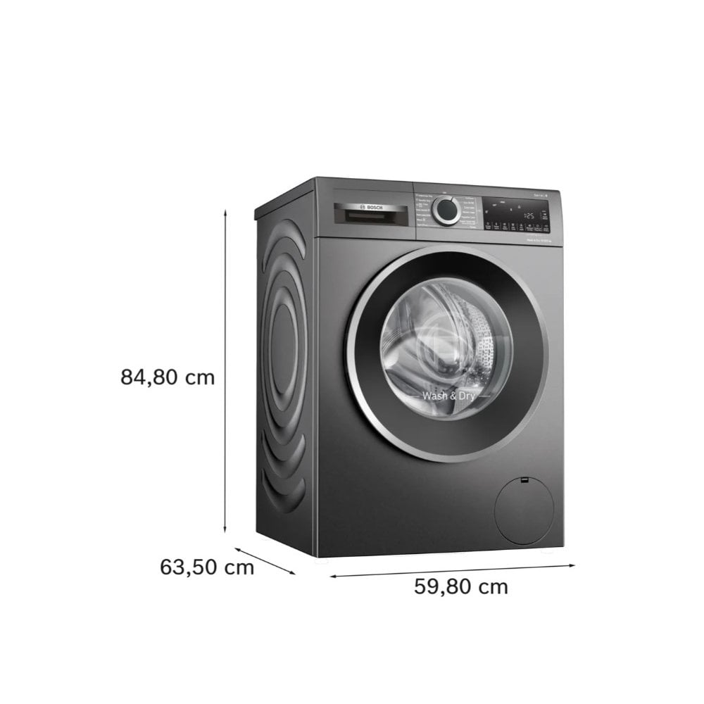 Bosch WNG254R1GB Washer Dryer : Series 6 : 10.5/6kg : Graphite: