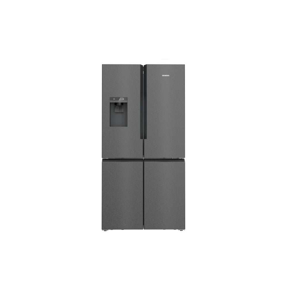 Siemens KF96DPXEA French Door Fridge Freezer : IQ 700 : ( H 183cm) : Brushed Black Steel : Plumbed In : Due 12th OCTOBER