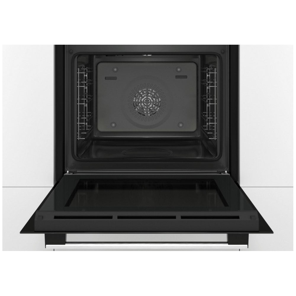 Bosch HQA534BS3B Single Oven : : Added Steam Functions:  Series 4