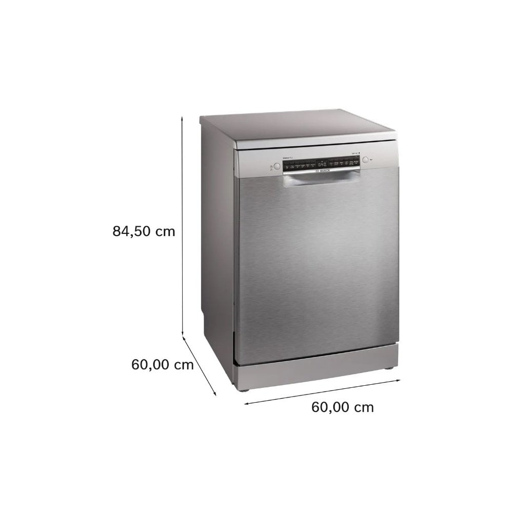 Bosch SMS4EMI06G Dishwasher : Stainless Steel Interior :Cutlery Tray : Brushed Steel :Series 4