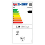 Bosch GSN29VWEVG Upright Freezer : Series 4 :( H 161cm):