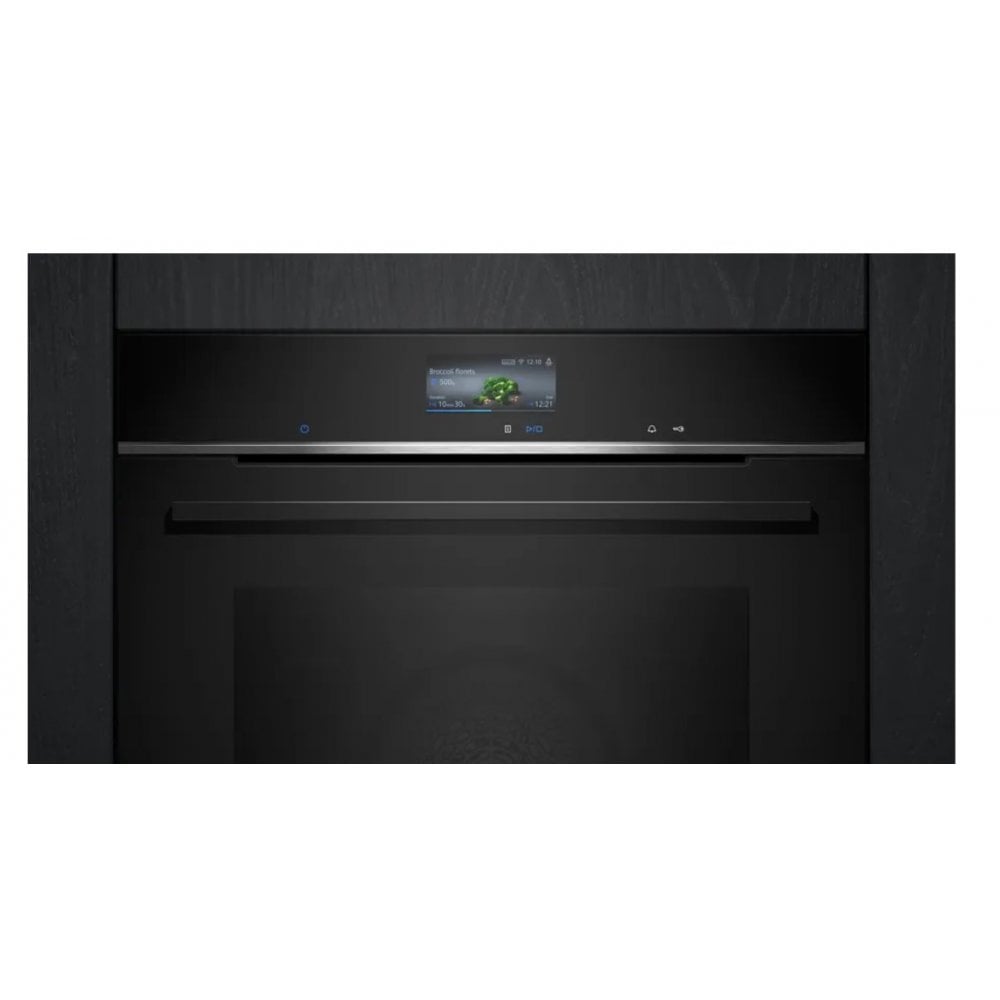 Siemens HB776G1B1B Built-in oven 60 x 60 cm Black : IQ700: Pyrolytic Cleaning : Air Fry Function