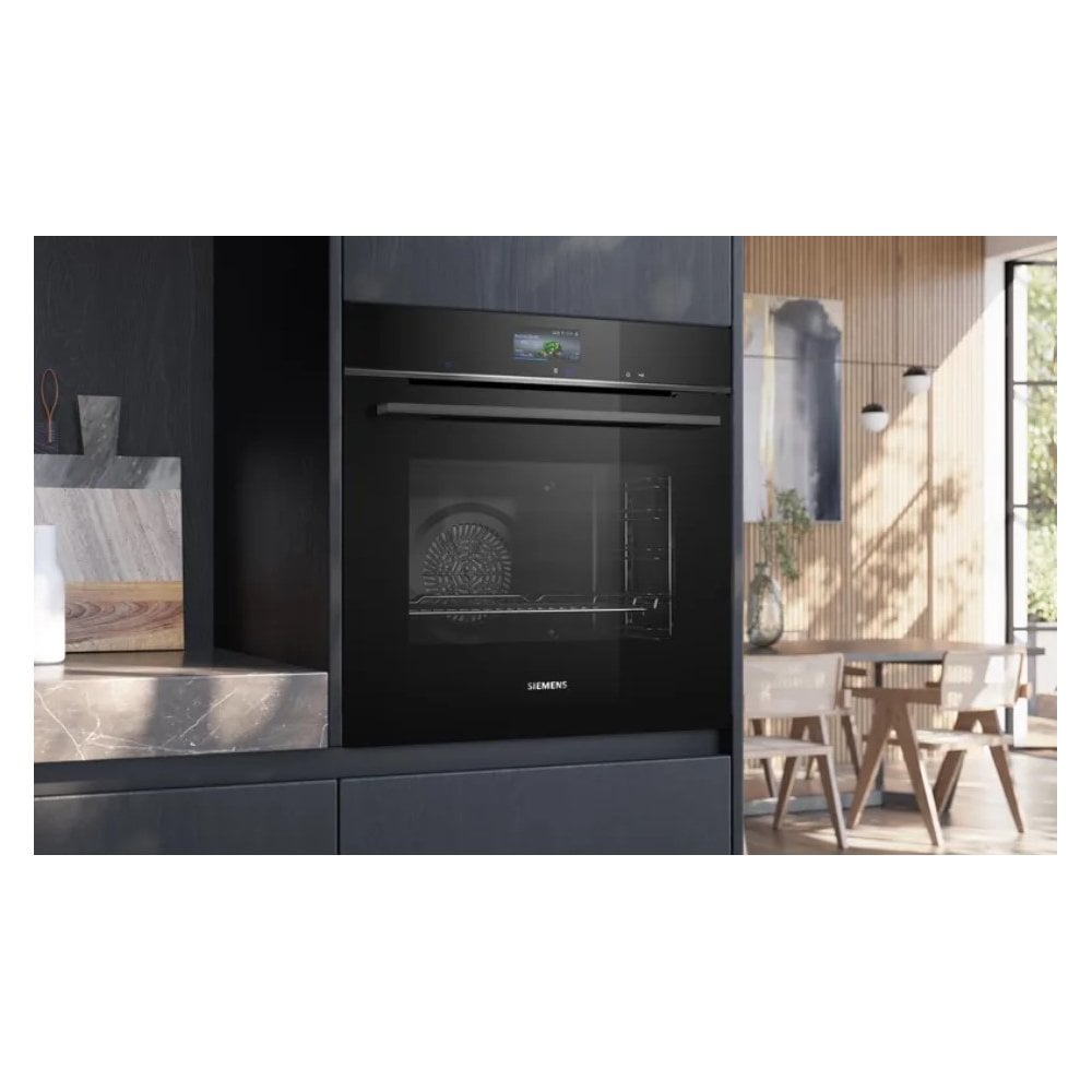 Siemens HB776G1B1B Built-in oven 60 x 60 cm Black : IQ700: Pyrolytic Cleaning : Air Fry Function