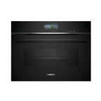 Siemens CS736G1B1 Built-in compact oven with steam function (H 45 cm) Black: IQ700