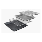 Siemens CS736G1B1 Built-in compact oven with steam function (H 45 cm) Black: IQ700