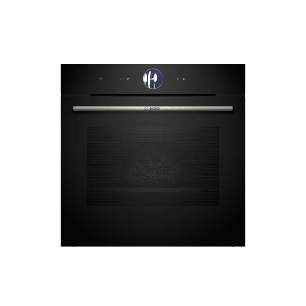 Bosch HBG7764B1B Single Oven : Black : Series 8 : Pyrolytic Cleaning : Air Fry Function