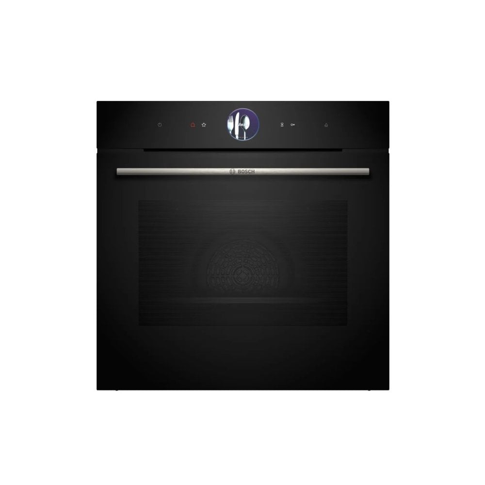 Bosch HSG7364B1B Built-in oven with steam function :  Black: Series 8