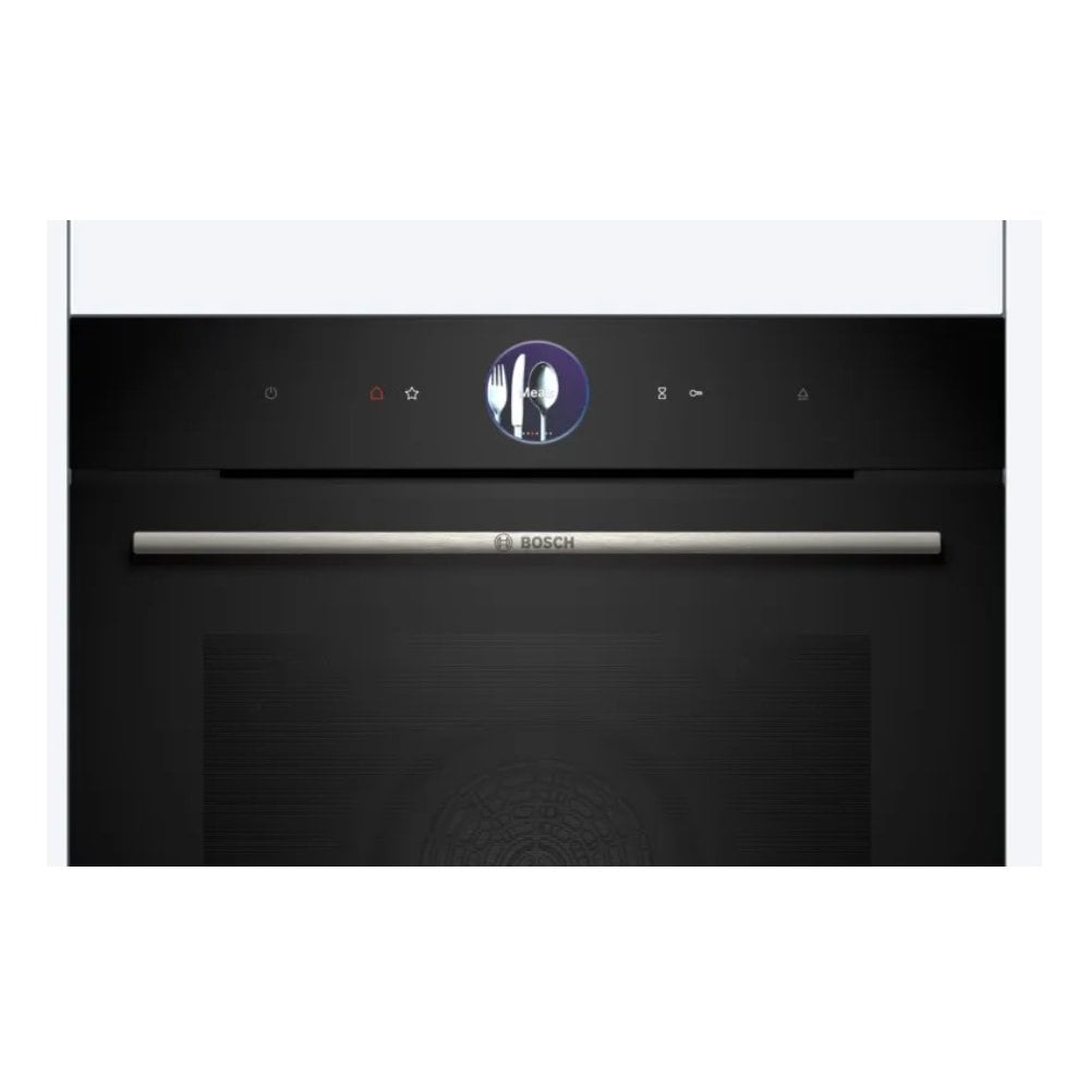 Bosch HSG7364B1B Built-in oven with steam function :  Black: Series 8